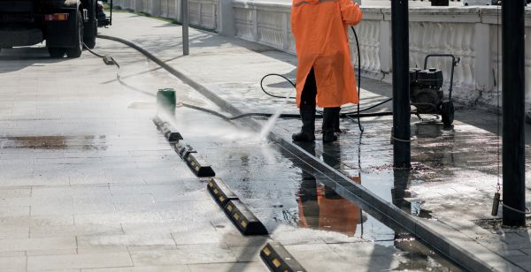 Parking Lot Pressure Washing in Kingsport
