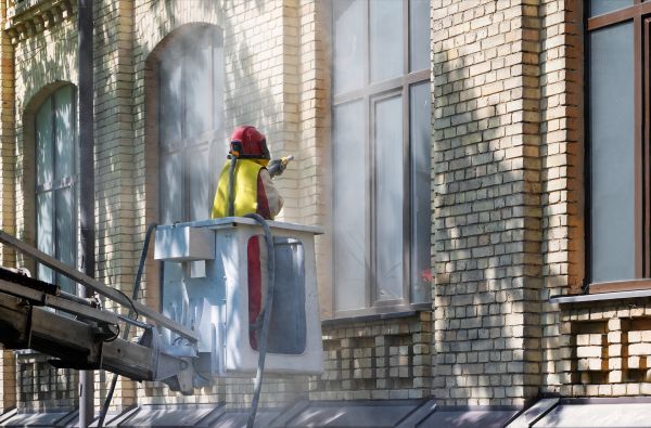 Brick Facade Cleaning in Kingsport