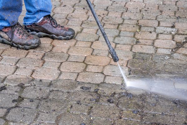 Stone Patio Cleaning in Kingsport
