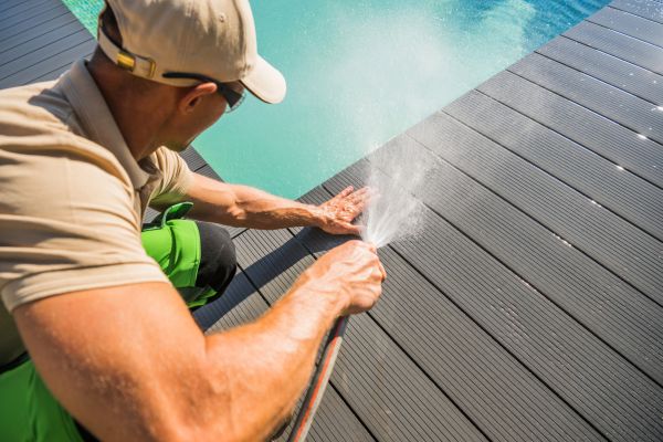 Cost of Pool Area Power Washing in Kingsport