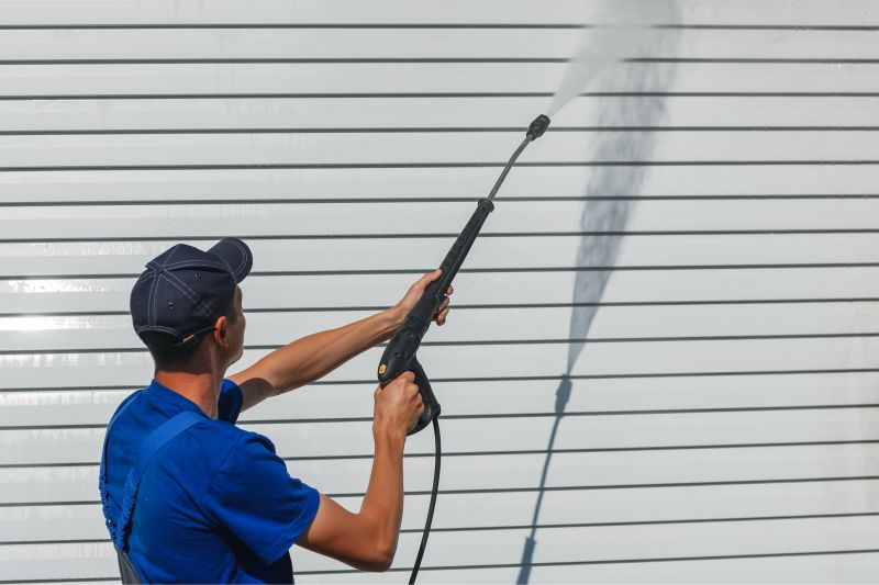 Exterior Building Power Wash